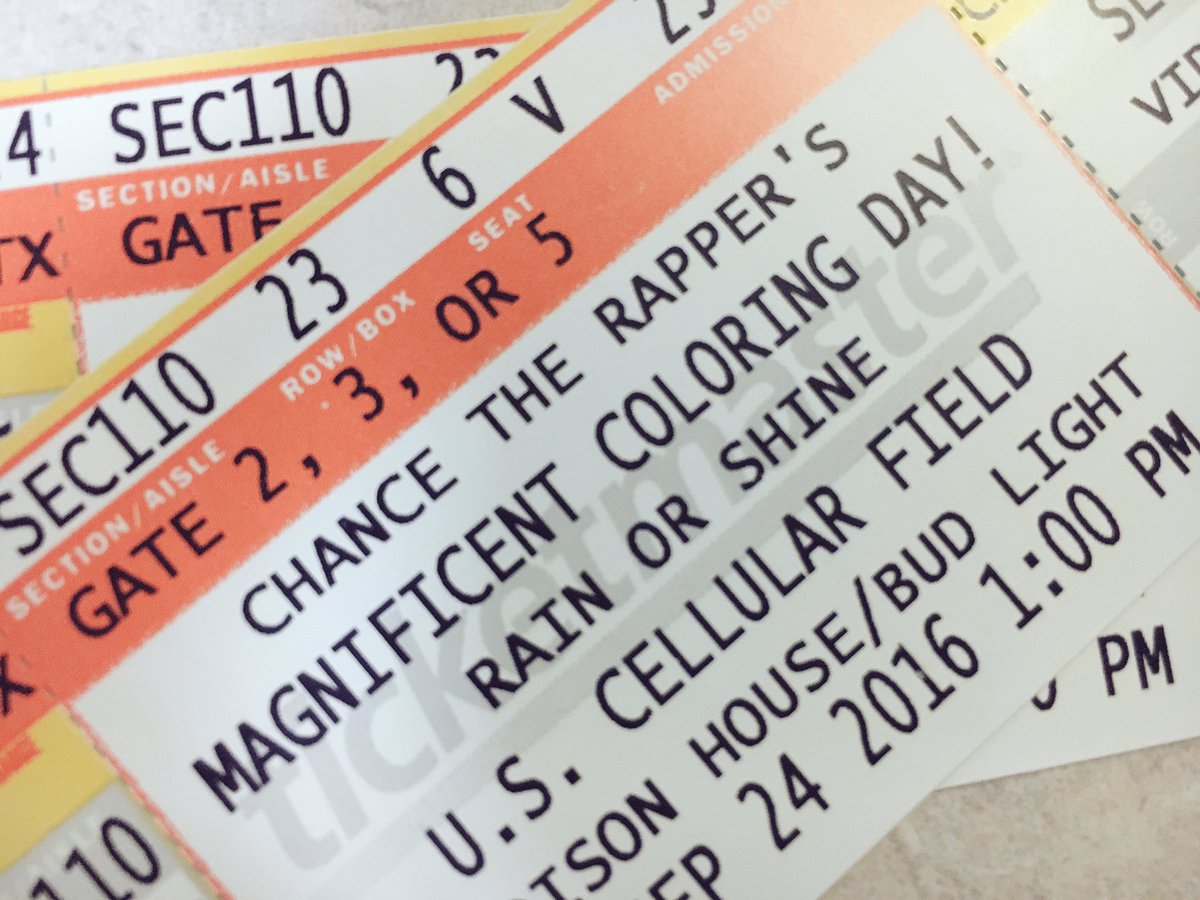 whitesox's tweet photo. RETWEET for a chance to win 2 tickets to @chancetherapper's #MCD! #SoxSocial https://t.co/7L0wZ5HCCp