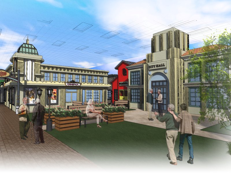 When San Diego’s Glenner Town Square opens, it will be like stepping into a time warp. goo.gl/GwP5As #AlzheimersDay #Alzheimers