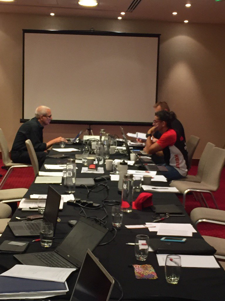 WinstonSquire's tweet photo. A heavy few days of Keiser European distributor seminar. With Denise Keiser. Good Eduction through💡 https://t.co/4wMdT4Gr7v