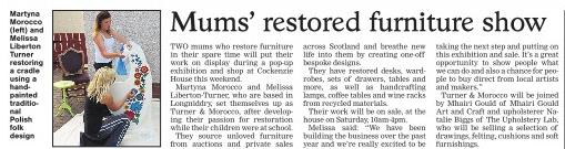 YAY!!! We're in the <a href="/elcourier/">East Lothian Courier</a>!! come along on Sat to see more of our projects &amp; the talented @natsbiggs and <a href="/MhairiGould/">Mhairi Gould</a>. <a href="/LothianLoop/">Lothian Loop - East Lothian - Scotland</a>