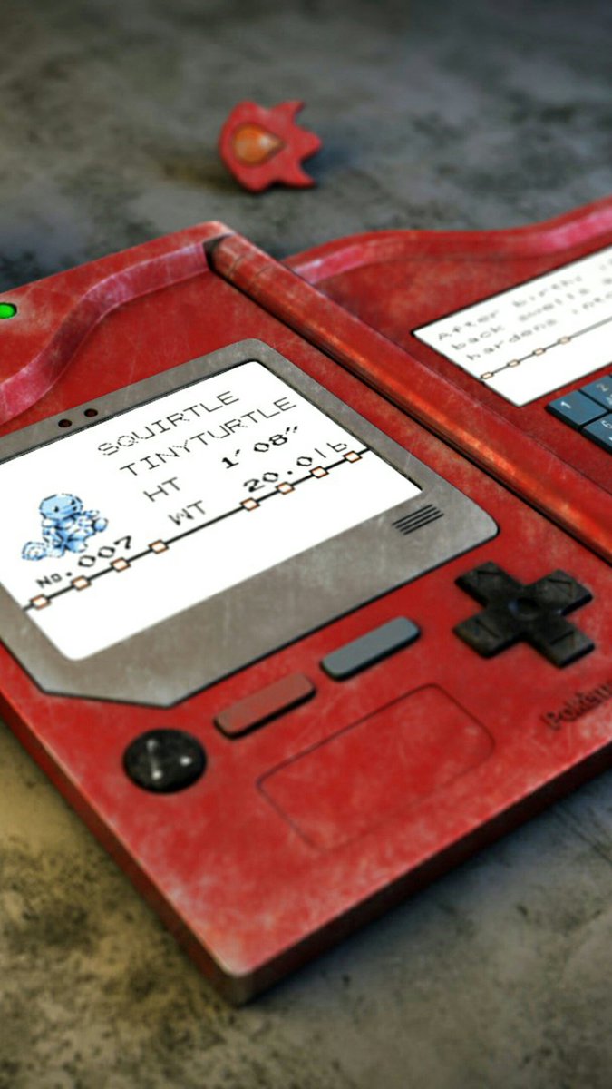Protomario's tweet photo. Remember when the Pokedex looked like this?

#pokemon20

RT And Like if you enjoy these daily. https://t.co/jrolQtOIb1