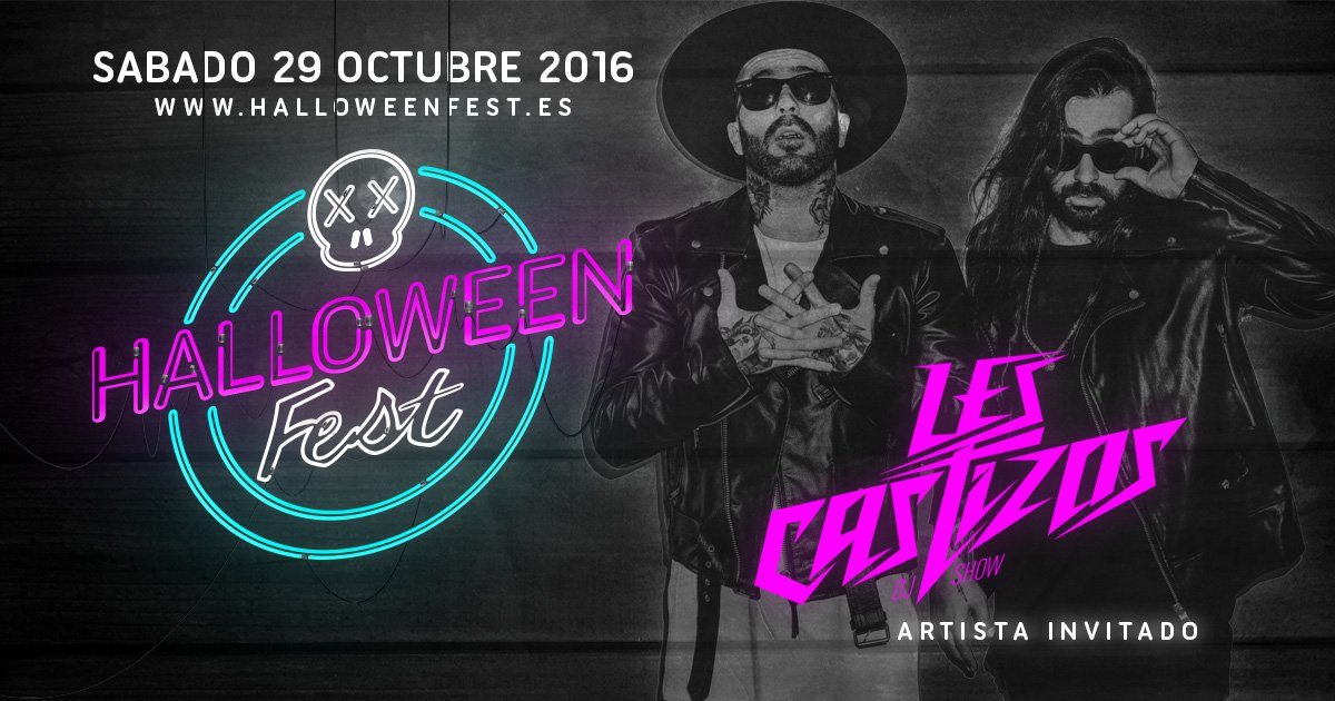 ¡<a href="/lescastizos/">Lescastizos</a> en <a href="/Halloweenfest16/">Halloween Fest</a> , sin duda una muy buena apuesta para volvernos locos esa noche! No te lo pierdas, hazte ya con tu entrada