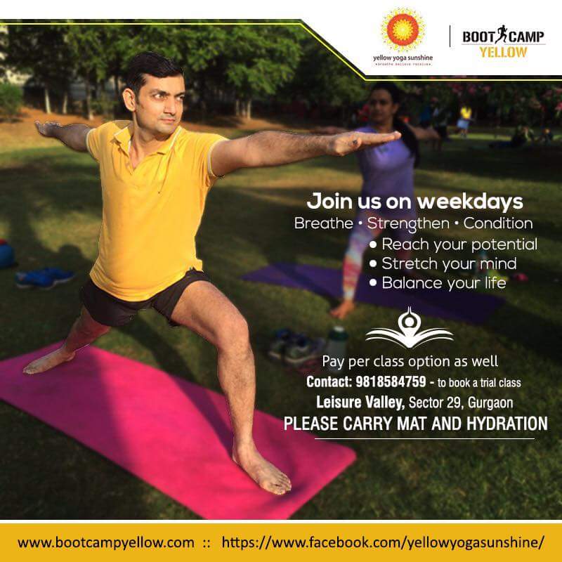 BootCampYellow's tweet photo. @BootCampYellow #gurgaon @whatsupgurgaon @wergurgaon #community #yoga https://t.co/uOb6K0E64Z