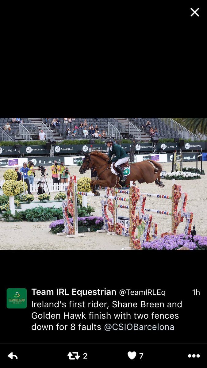 Good luck to supported rider Shane Breen at the Nations Cup Final in Barcelona! Looking very smart!! #theridersboutique #cavalleriatoscana