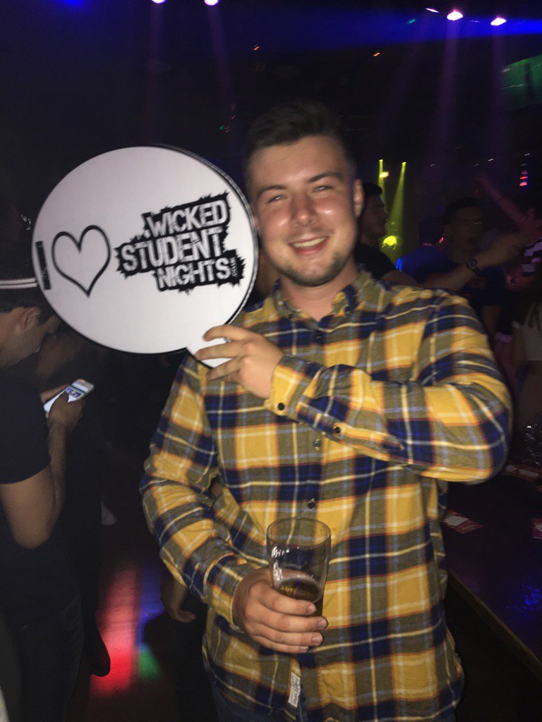 Our chairman making the most out of Fresher's week 😂#UWSUFreshers