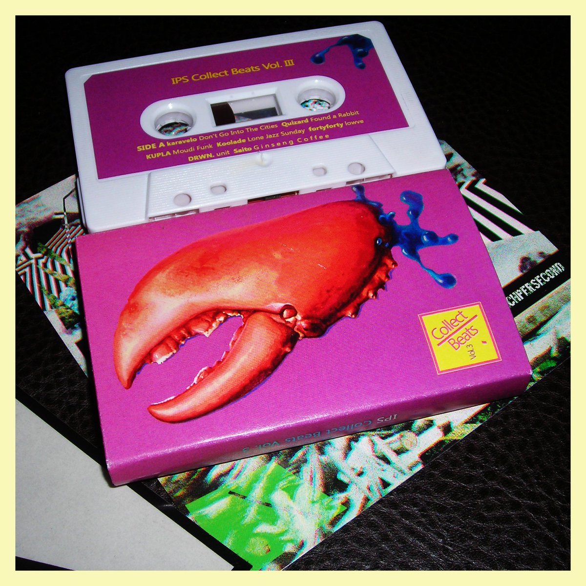 BeatTapeCo_Op's tweet photo. Cassette Respect to @InchPerSecond  for sending their newest compilation IPS Collect Beats Vol. 3 @ https://t.co/q1TecXD5ev   #Support https://t.co/A3fnYAhuBA