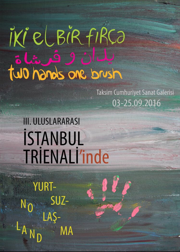 2el1firca's tweet photo. Siz hala sergiyi gezmediniz mi? 
25 Eylül'e kadar Taksim Cumhuriyet Sanat Galerisindeyiz... https://t.co/kD2mEDEs5A