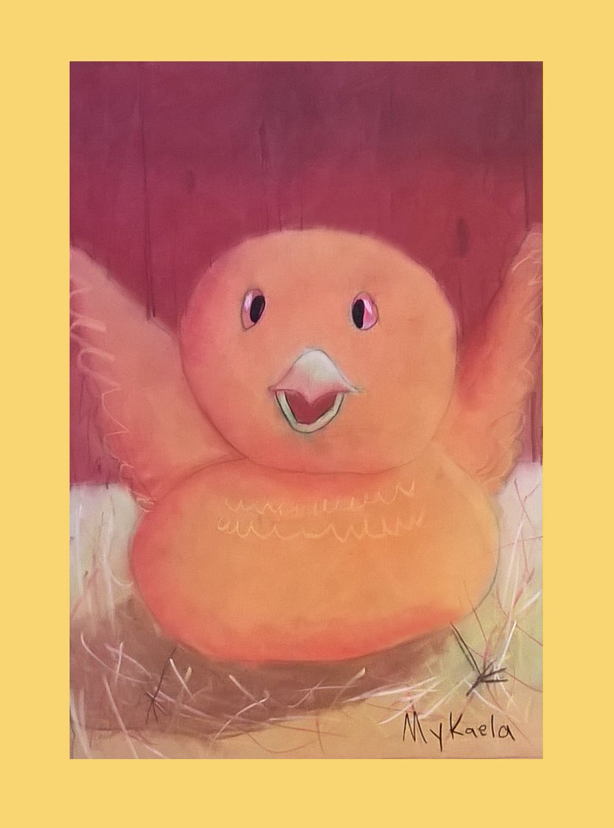 theartclasses's tweet photo. Artist of the Day... MyKaela, age 7. Pastel on paper. #artistoftheday #kidsartclasses #thegluckmethod #FirstDayofFall https://t.co/TmBEGvhXqg