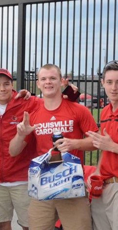 GustaV_eg's tweet photo. Taking a little bit of New Berlin drinking tradition back to the Ville #CarrytheCase ๐ @bamind_11 https://t.co/cRLqMIO8Ko