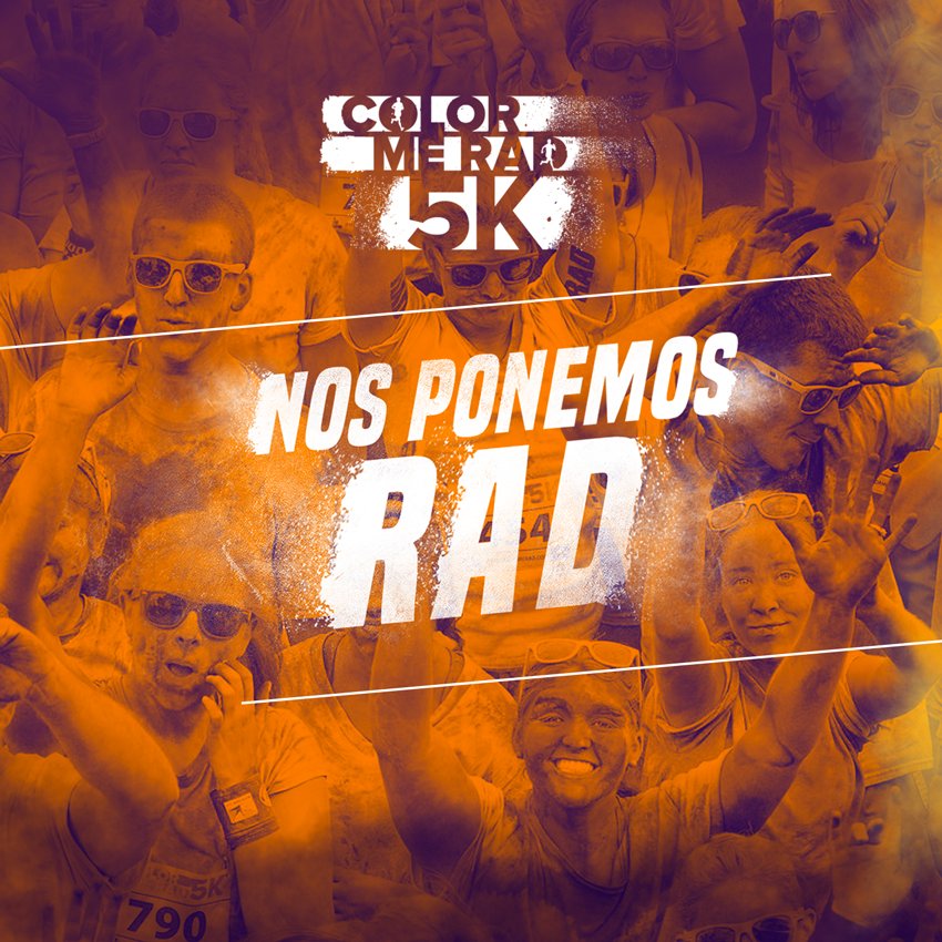 ColorMeRadMX's tweet photo. Compra tu boleto para correr la mejor fiesta de colores. #SoyColorMeRad #NosPonemosRad https://t.co/VU7v05Tlz5 😎 💥 https://t.co/cuTGhIKZmm