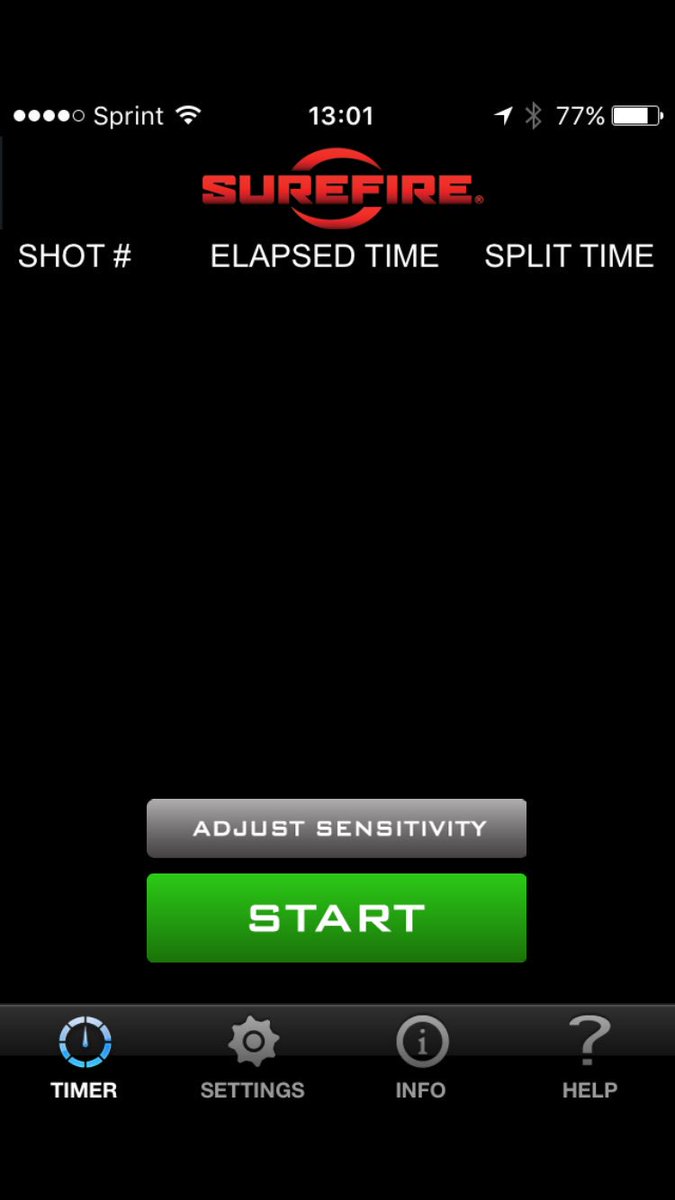 TacticalGunGuy's tweet image. So, I'm testing out the @SureFireLLC #shottimer app! I will do a review on this at some point.