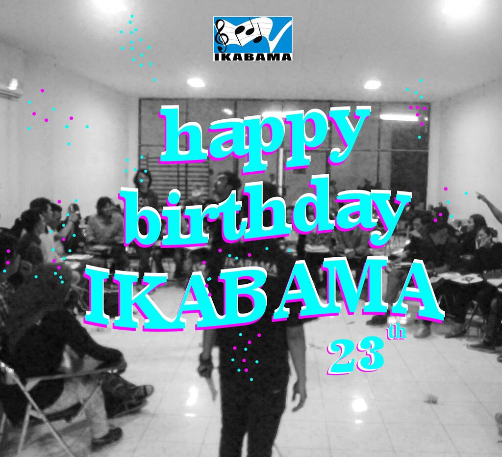 Thanks GOD It's 23!!!
Happy Birthday 23th IKABAMA UMM!

Laskar Bernada! IKABAMA!