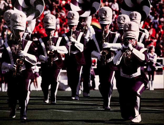 KState's tweet photo. #BandDay and @KStatePride are great traditions for Saturday's Family Day. Can you date this #KStateTBT? https://t.co/5C5oEnlxdG