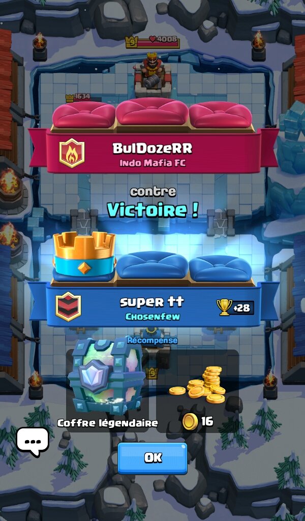 ClashRoyale6191's tweet photo. Trop super génial! Un coffre légendaire! #ClashRoyale https://t.co/SclauhmNyH