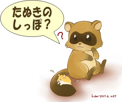 たぬきのしっぽ Shikoler Tanuki Twitter
