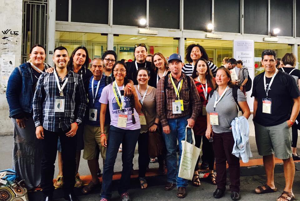 Group photo of some of our Slow Food Turtle Island delegation! #salonedelgusto2016 #terramadre #terramadre2016 #slowfood
