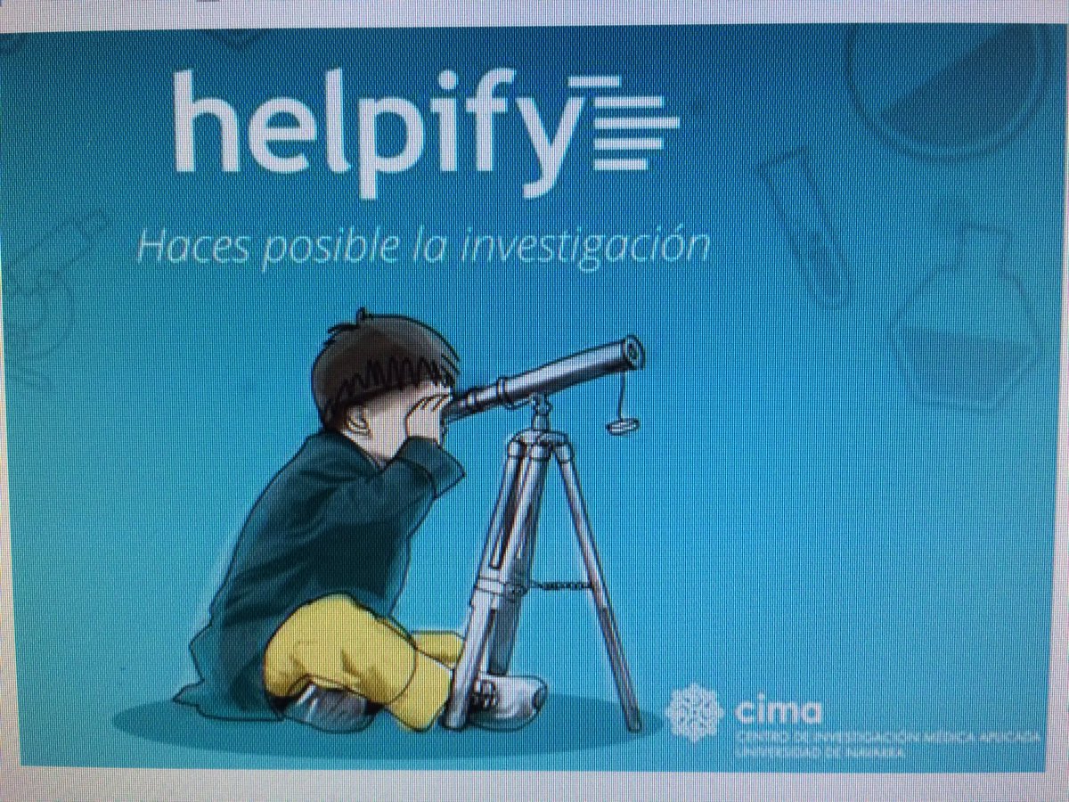 marigegonzalez's tweet photo. @CIMA_unav comienza una aventura #HELPIFY https://t.co/vQrNRwIePq