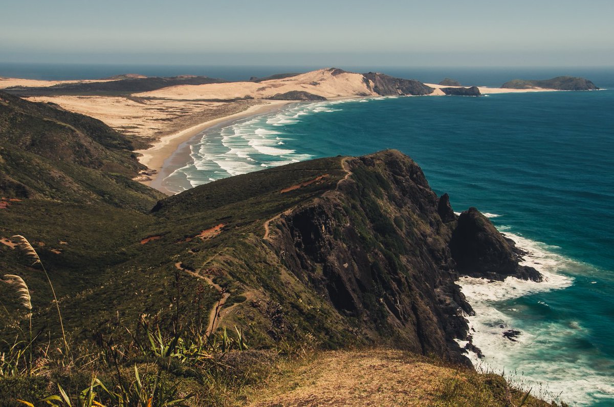 Find this incredible #beach on #NewZealand's North Island. Read our new post: scl.io/iVfyijUH #travel #nz #gaytravel #nznorthisland