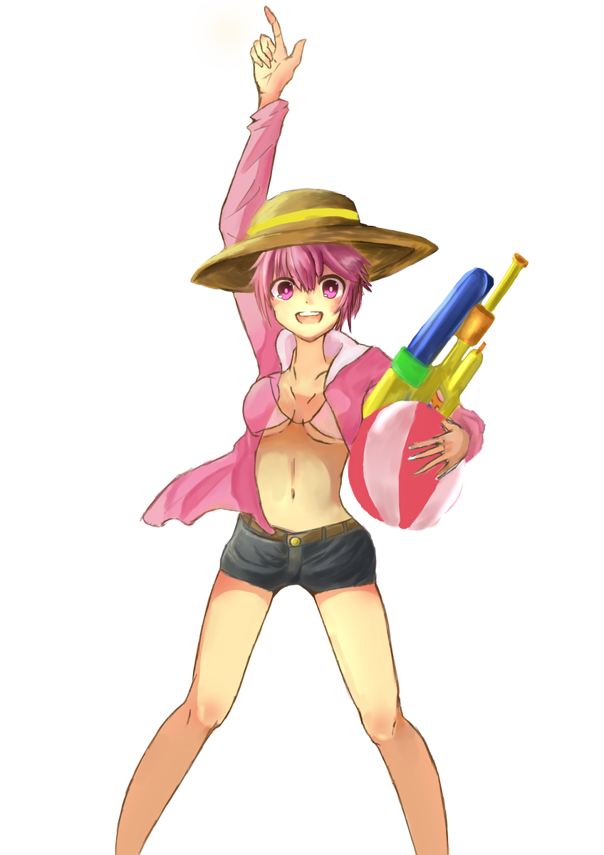 ʕ ᴥ ʔくまみる うちの子のうさぎちゃんです 高2からの付き合いで僕を創作と絵の楽しさに気づかせてくれた子です ᵕ めっちゃ力持ちで明るい活発な子です 普段は3枚目みたいに桃色のパーカーとショートパンツ姿です 創作クラスタと繋がり