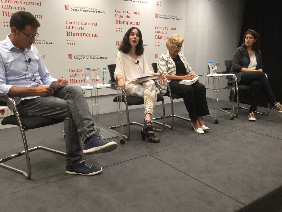 CCLBlanquerna's tweet photo. '#Galdós hizo con Madrid lo que #MontserratRoig hizo con #Catalunya' #BetsabéGarcía #Conotrosojos #CCBlanquerna https://t.co/NkEPZPiuOd