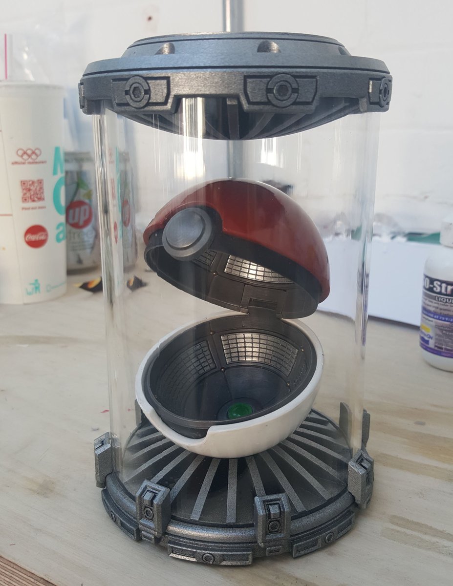 MasenkoProps's tweet photo. A new project completed. #Pokeball from #Pokemon https://t.co/rHTqvp8KEc