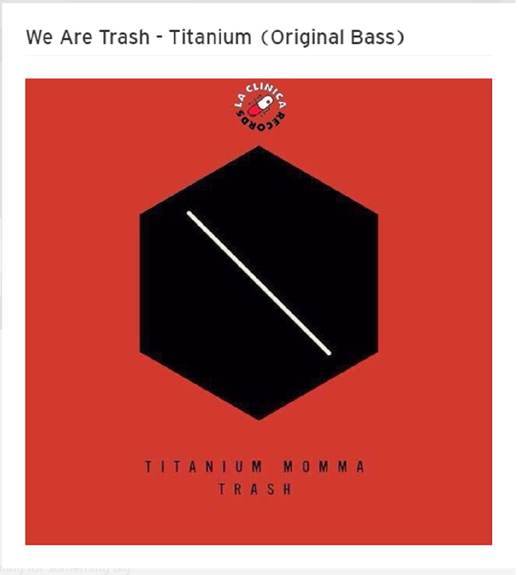 TRASH_RIDERS's tweet photo. Titanium is coming! https://t.co/FkvH2RiH2Q