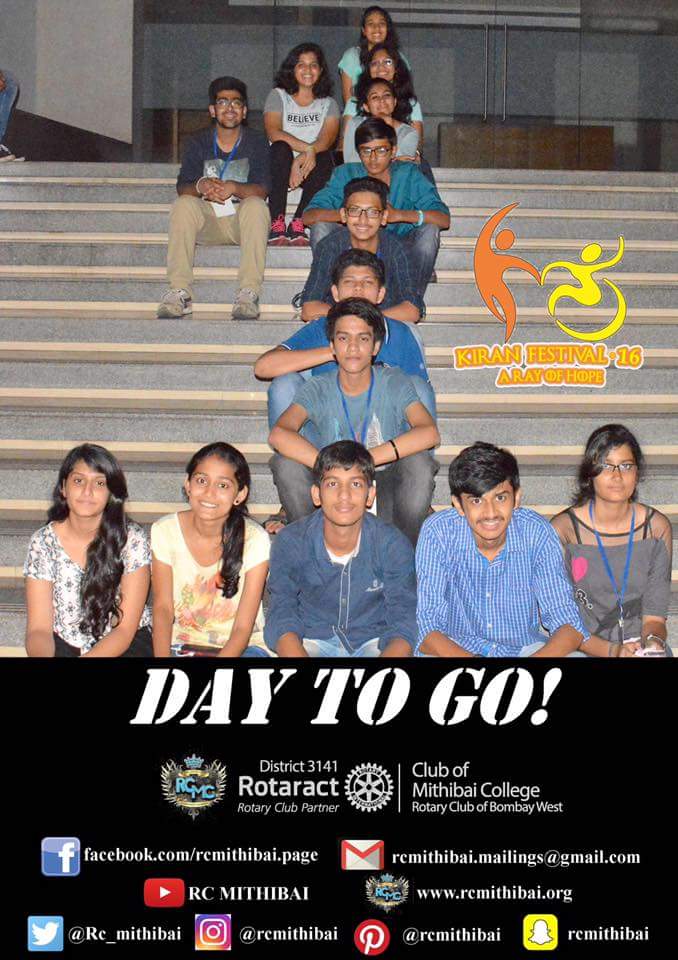 Rc_Mithibai's tweet photo. #1Day away from the Magnanimous Miracles to Shine on the Magnificent stage! Join us tomorrow for #Kiran2016 at 10am https://t.co/F35U9vUimp