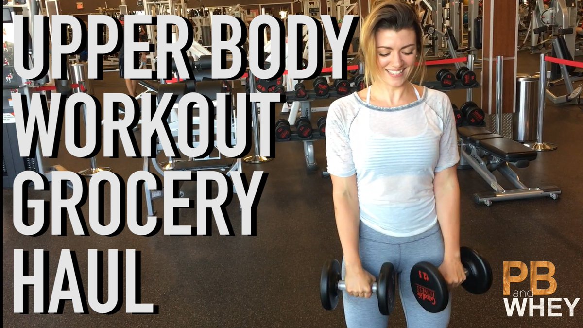 Check out my new #upperbody #workout vid youtube.com/watch?v=5rSxDh… #gymrat #fitness #fit #girlswholift #gymbabe #groceryhaul #gains #gymlife