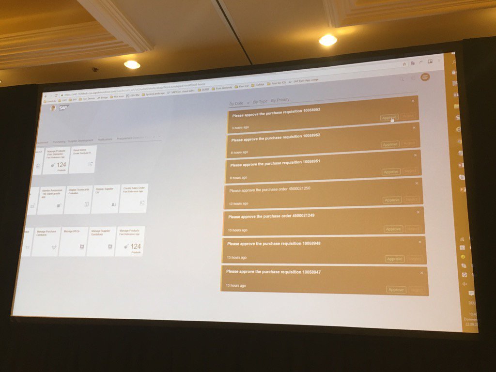 larsdominic's tweet image. Real-time Notifications in Fiori 2.0. #saphcp #SAPTechEd #sapfiori @SAPTechEd @saphcp