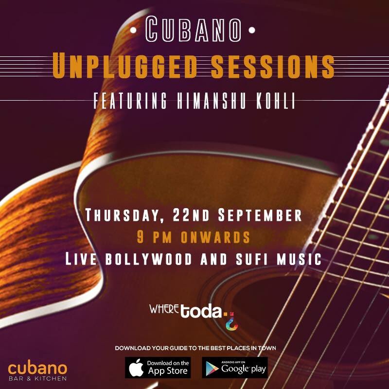 wheretodayapp's tweet image. If soulful Sufi music is what you love
#WhereToday #ThursdayNight #Entertainment #Nigthlife #Soul #Sufi #Music