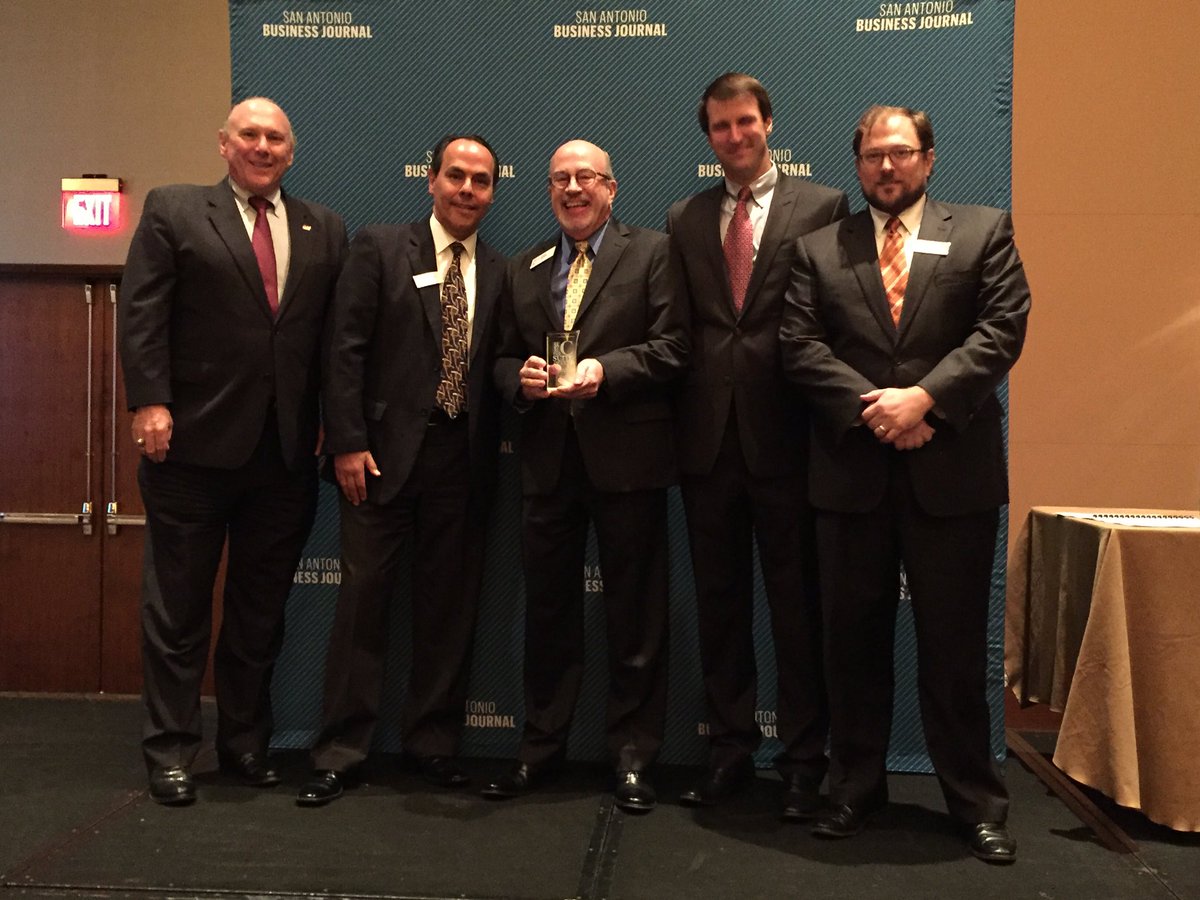 SABizJournal's tweet photo. Congrats to Clarity Child Guidance Center CEO Fred Hines. One of our 15 C-Suite Awards winners! #SABJC-Suite #SATX https://t.co/YdNn3Cyt6T