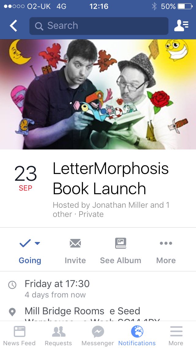 if you love a bit of cake/poetry/art/please let me know - its all happening under one roof -  #lettermorphosis -book launch 23rd #hertford