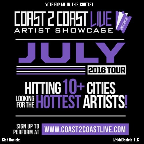 MuilLifestyle's tweet image. Vote for me to perform at # Toronto All Ages Edition 10/23/16! c2c.fm/d3F2R #Coast2Coast