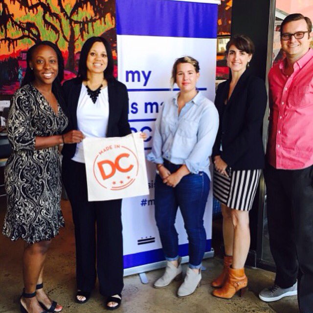 Director #AngieGates visited the awesome <a href="/sharespacedc/">sharespacedc</a> #MadeInDC event! Great work <a href="/thisisMadeinDC/">Made in DC</a> <a href="/SmallBizDC/">DSLBD</a>! | #202Creates