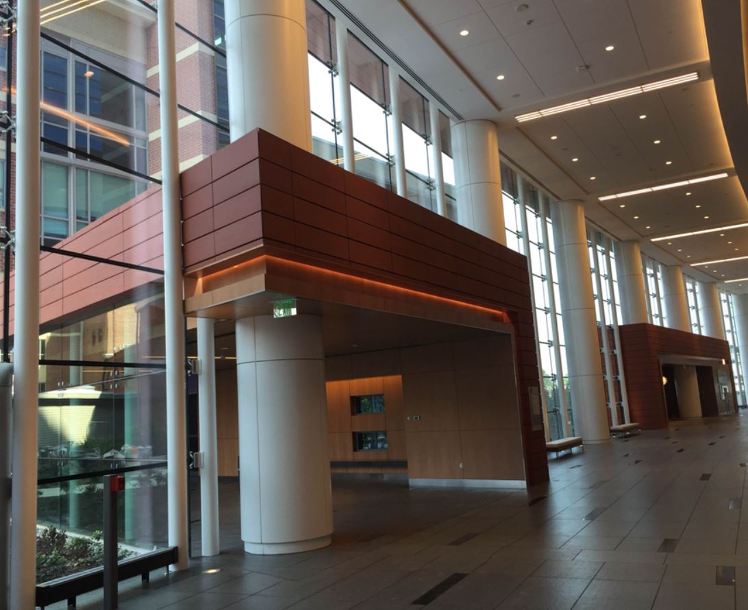 nupressgroup's tweet photo. Stamford Hospital  A @whrarchitects design, engineered and made by @nupressgroup glazed by @FNGlass using clearpoint by @ViraconGlass https://t.co/ROaBc4uWzS