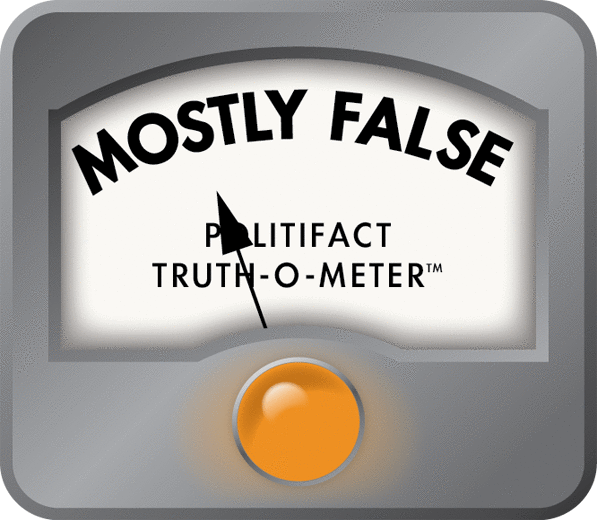 RerateUSA's tweet image. RT PolitiFactFL: A Mostly False attack by Patrick Murphy about Marco Rubio's record on post-Orlando gun bills #FLSe…