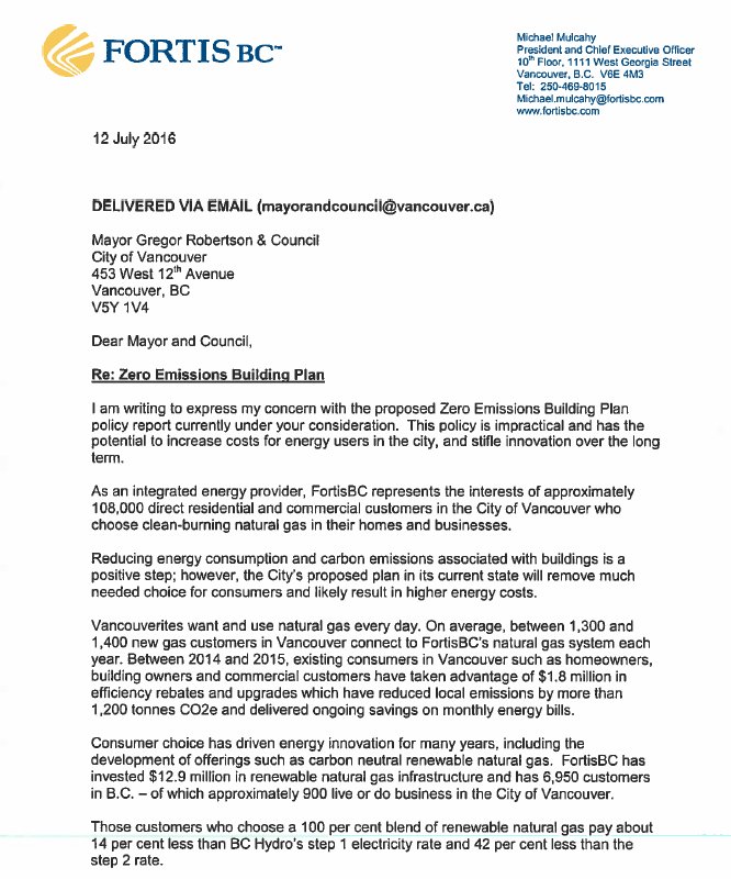 fortisbc cover letter fortisbc cover letter