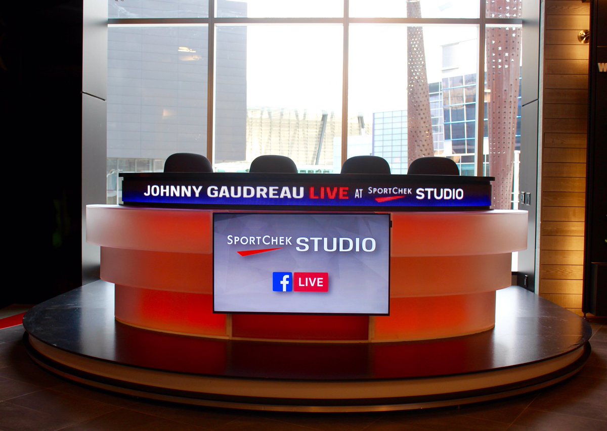 SCMapleLeafSQ's tweet photo. PLAYER ALERT: Don't miss @Cabbie and @johngaudreau03 at 3PM EST right here! If you can't make it make sure to tune in on FB Live! https://t.co/GbpOZQ6CFx