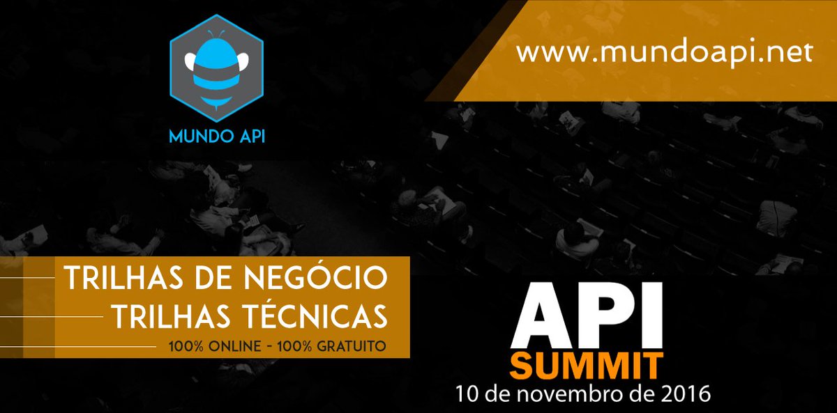 mundoapi's tweet photo. Quer saber mais sobre o maior evento online sobre APIs do Brasil?
Acesse: https://t.co/VxP8xrh2JB
#ApiSummit2016 https://t.co/msC5UUvlhw