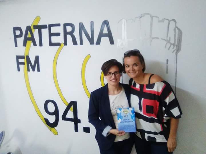 <a href="/radio_paterna/">Radio Paterna 94.0</a> Gracias por invitarnos a vuestro programa. Ha sido un placer poder compartir unos momentos con vosotros y vuestros oyentes.