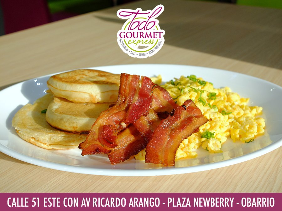 TodoGourmetPTY's tweet photo. Los mejores desayunos de Panamá los tenemos en Todo Gourmet.  ¿Cuándo vienes a probarlos? https://t.co/bdS3cXhPUT