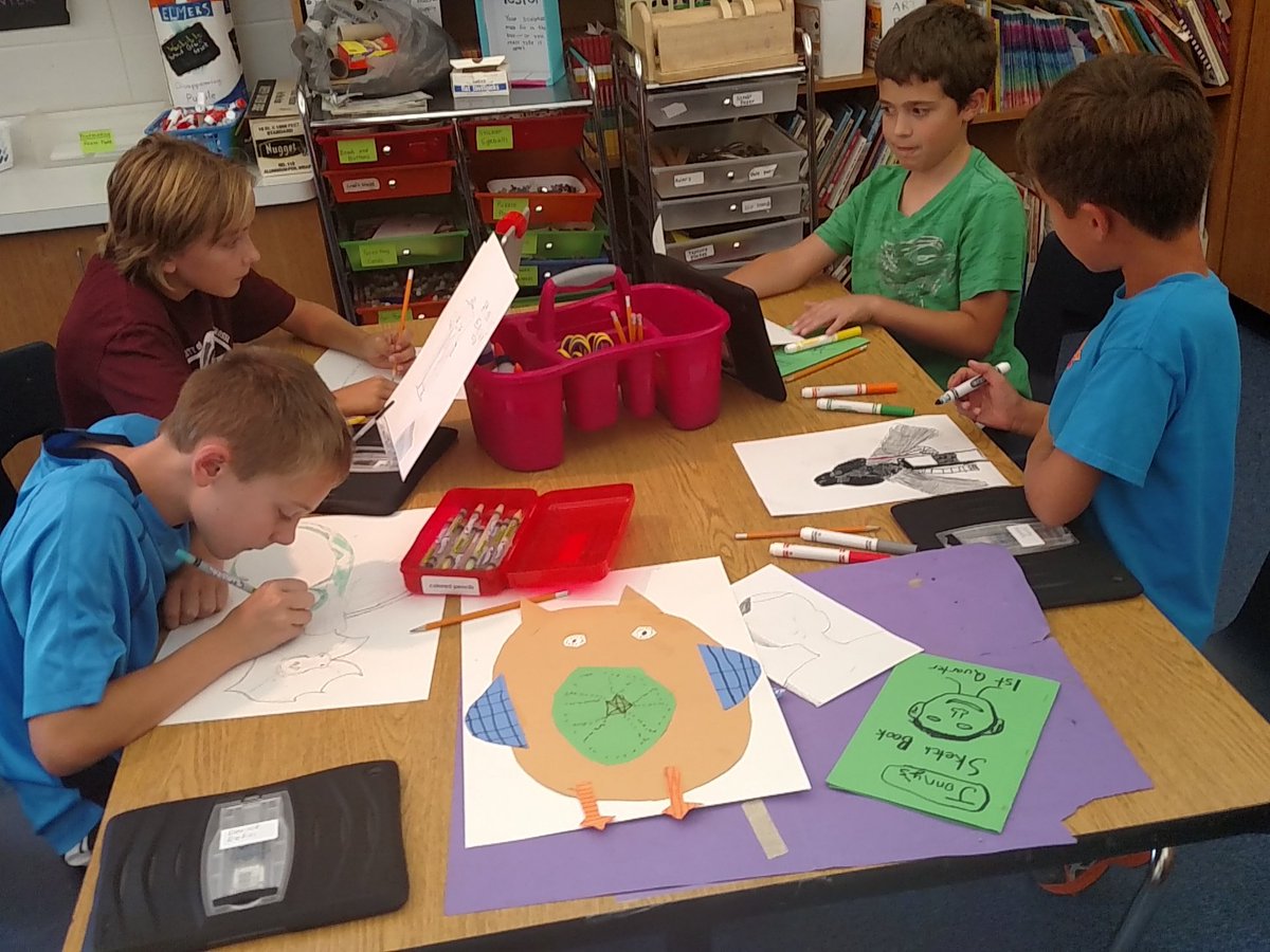 jessvanepps's tweet photo. Many different projects, goals and time frames! #exciting #choicebasedart @michelle_nigbur @SuamicoElem https://t.co/mYvEcdq5aZ