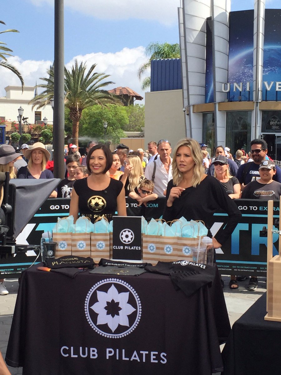 clubpilates's tweet photo. We're LIVE at #UniversalExtra right now talking all things #pilatesreformer AND we've got 45 class vouchers to giveaway! https://t.co/AgQIO5OAnm