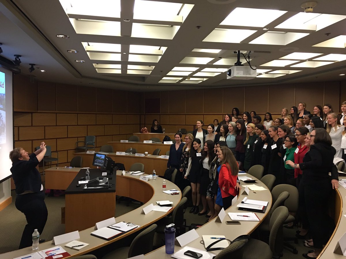 Judi_Byers's tweet photo. A nod to @Eddie_Asbie and his #JMB2015 selfie, @AWR2 wraps up the #CornellMBA programs overview with a #JWiB2016 pic! #BRTO https://t.co/gw1YlMms2U