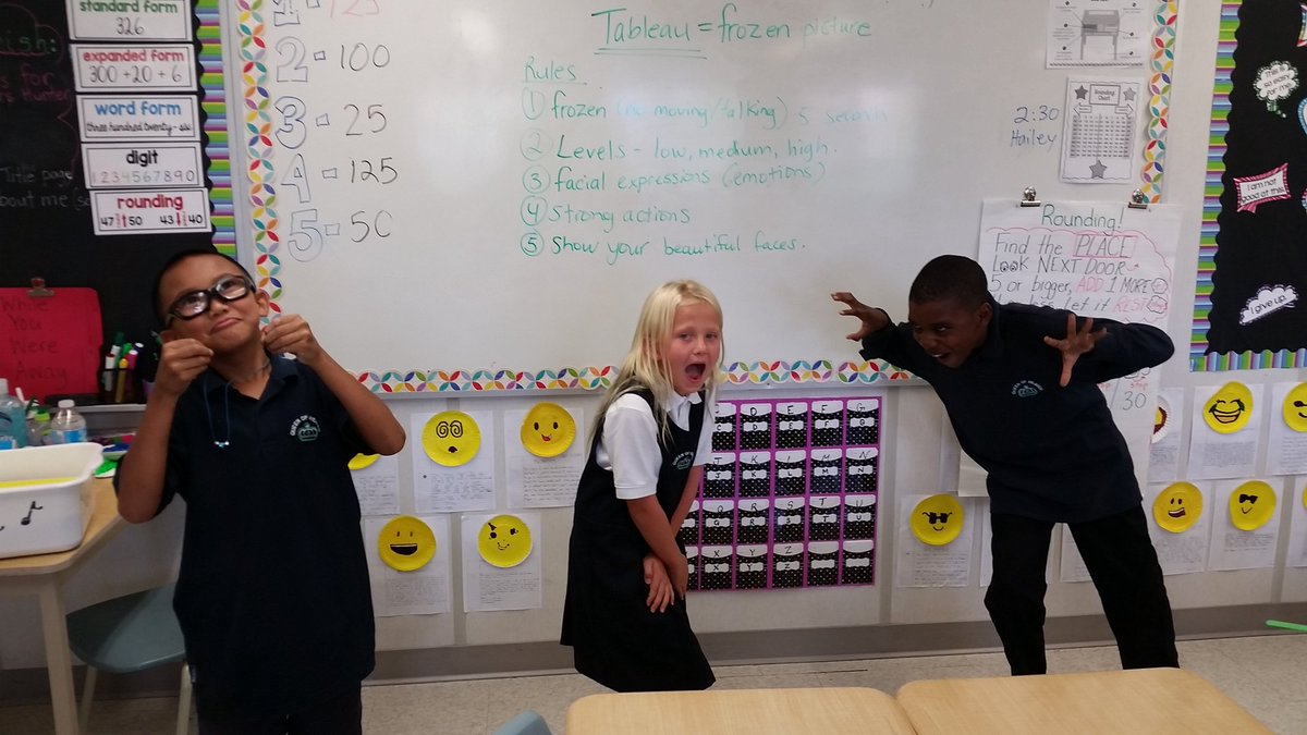 MissDief's tweet image. Learning how to create Tableaus in Drama ex.  The Paperbag Princess #facialexpressions #strongactions #levels @QHMilton @qhtownsend