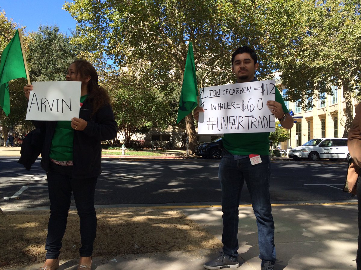 CRPE_EJ's tweet image. @AirResources 1 ton of carbon = $12. 1 inhaler = $60. #unfairtrade