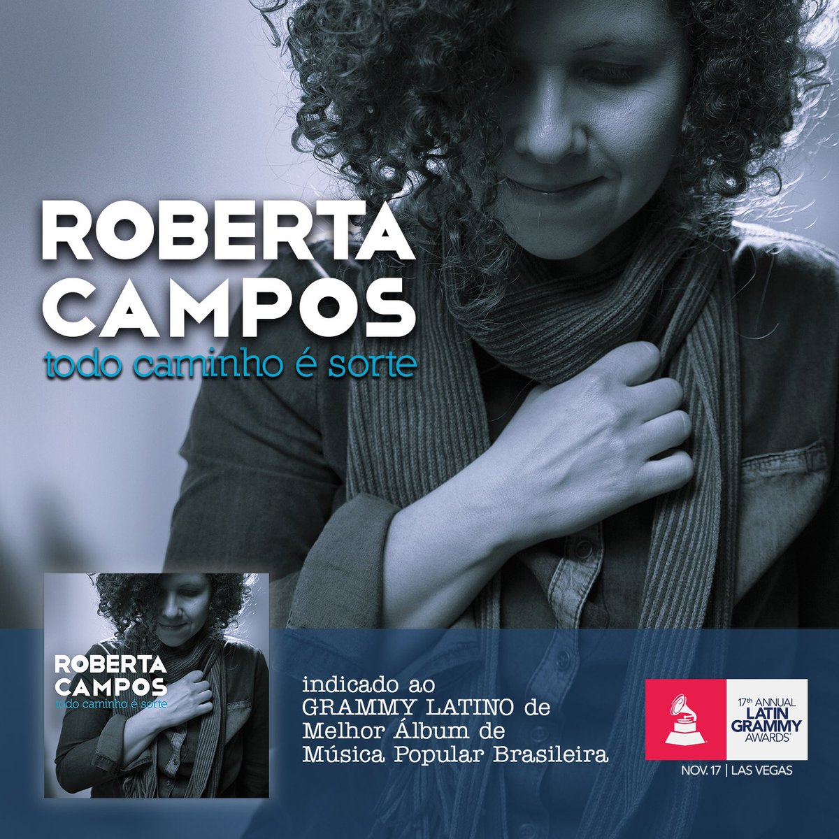 FrasesRocampos's tweet photo. Parabéns pela indicação ao Grammy @robertacampos https://t.co/yxrJaZjTVn