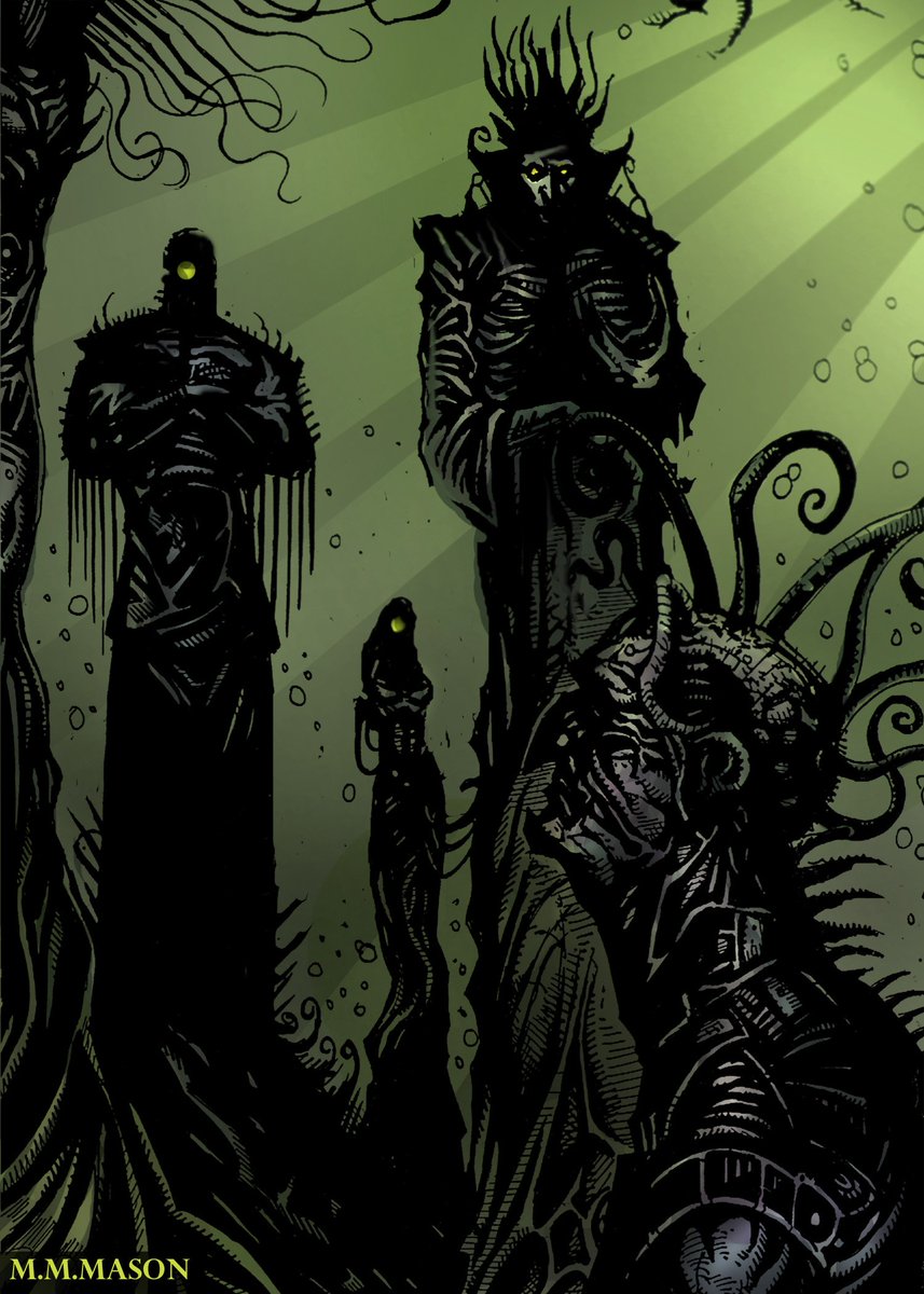 ArtistMattMason's tweet photo. This illustration premiers in my new book release Fantasy Horror Art #ArtistMattMason #horror #fantasy #book #commissionartist #coverartist https://t.co/SkDAOwwADb