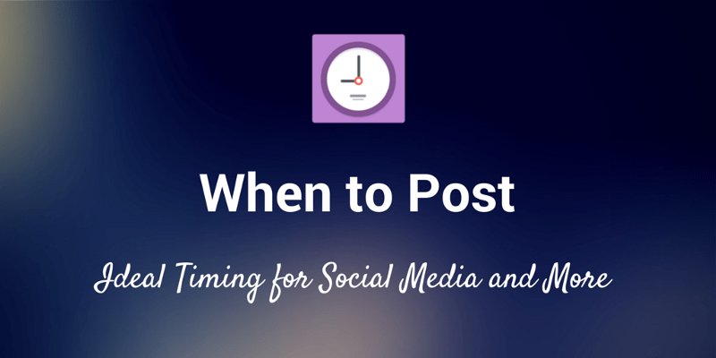 OwnerMSocial's tweet photo. Best times for Tweets, Facebook posts, emails and more https://t.co/QOFn2VtCVw #digitalmarketing #socialmedia https://t.co/aJD8ccvGqu