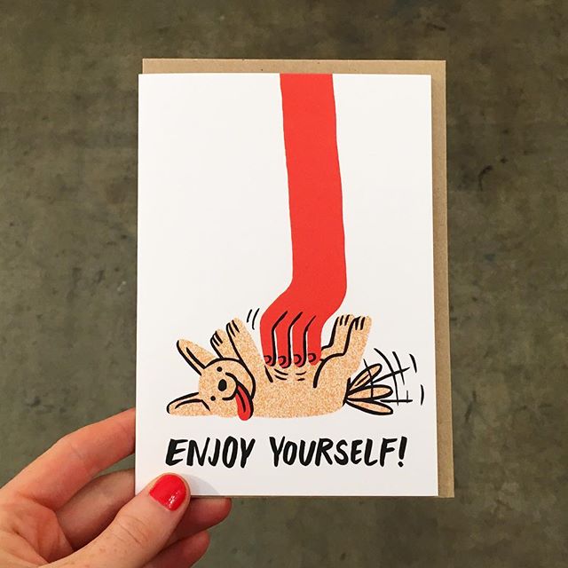 An absolute favourite from our new stationery collaboration with <a href="/vanderyacht/">Cari Vander Yacht</a>, which launched last week at <a href="/topdrawerlondon/">Top Drawer</a>! Cari's designs